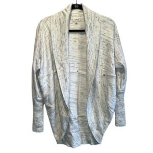 Aritzia Wilfred Diderot Sweater Open Cocoon Cardigan, Space Dye, Extra Small XS